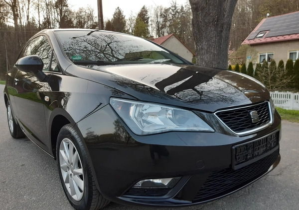 Seat Ibiza cena 19900 przebieg: 132430, rok produkcji 2013 z Kłodzko małe 529